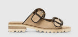 Aquatalia - MONTIRONE SANDAL - Sand/Suede