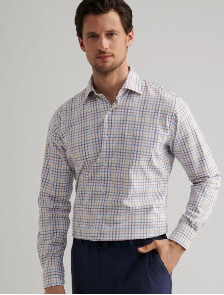 Peter Millar - North Coast Crown Lite Cotton-Stretch Sport Shirt - Evening Tide
