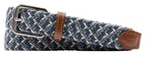 Martin Dingman Belt Newport - Blue Multi