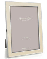 ADDISON ROSS - Enamel & Silver Frame 5x7 - Vanilla