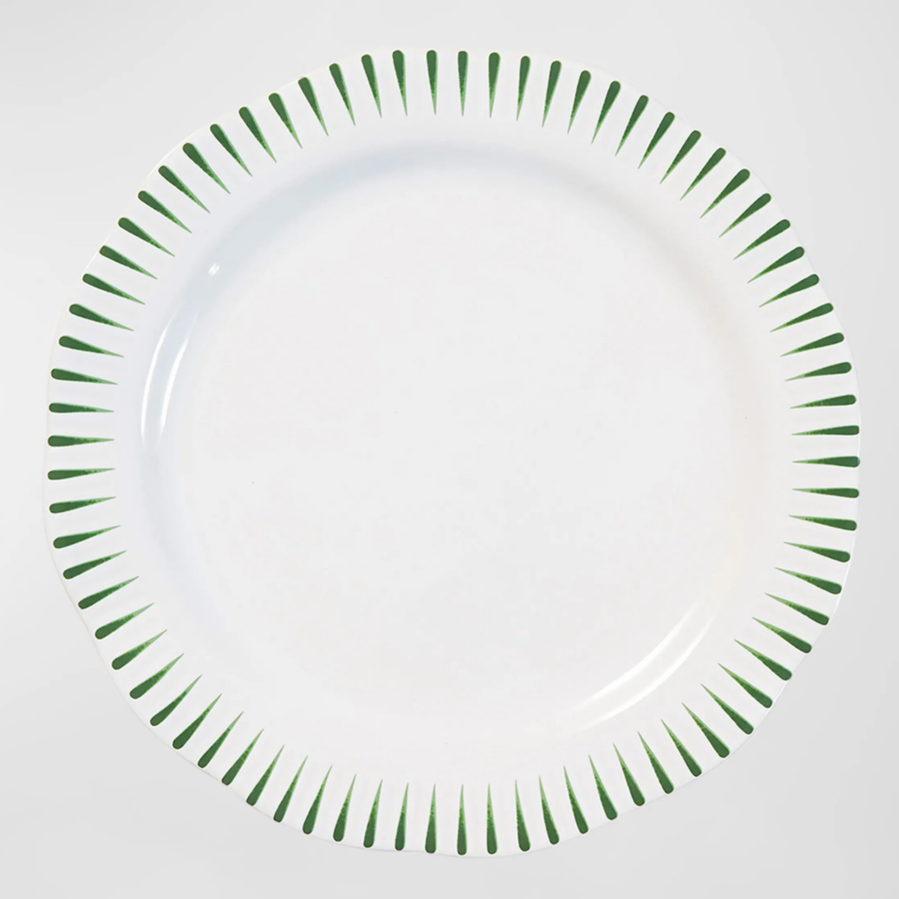 Juliska - Sitio Stripe Dinner Plate - Basil