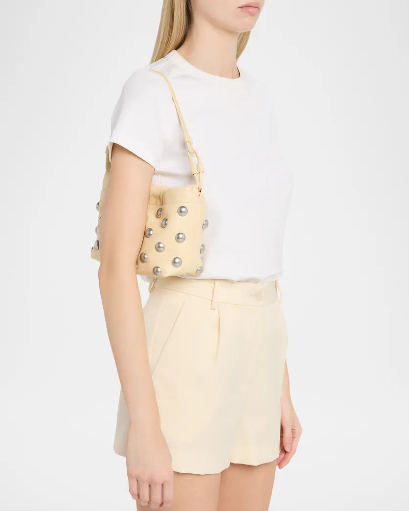 A.L.C. Arden Bag in Butter/ Nickel Hardware