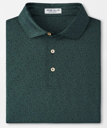 Peter Millar - No Slow Play Performance Jersey Polo - Nordic Pine