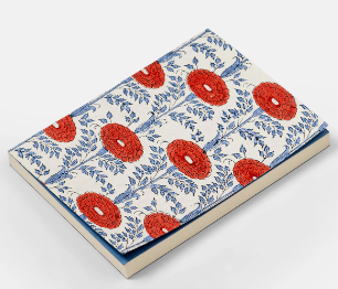 Inner Child - Notebook - Blockprint in Aramina Red