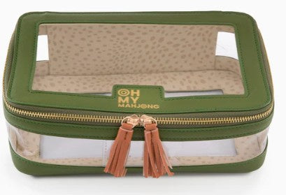 Oh My Mahjong - Strorage Bag - Olive