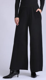 Minnie Rose - Viscose Palazzo Pant with Pockets