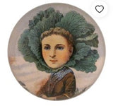 John Derian - Dome Paperweight - Flat Dutch Cabbage