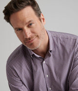 Peter Millar - Petaluma Performance Twill Sport Shirt - Parisian Fig