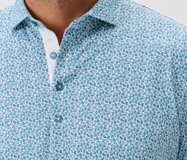 Johnnie O - Performance Mesh Polo - Peelin Good - Tropical