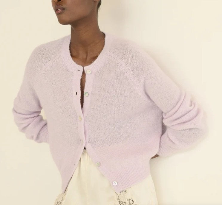 Doen - PETRA CARDIGAN - VIOLET THISTLE