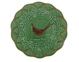 Bordallo Pinheiro - Woods Snack Plate - Pheasant