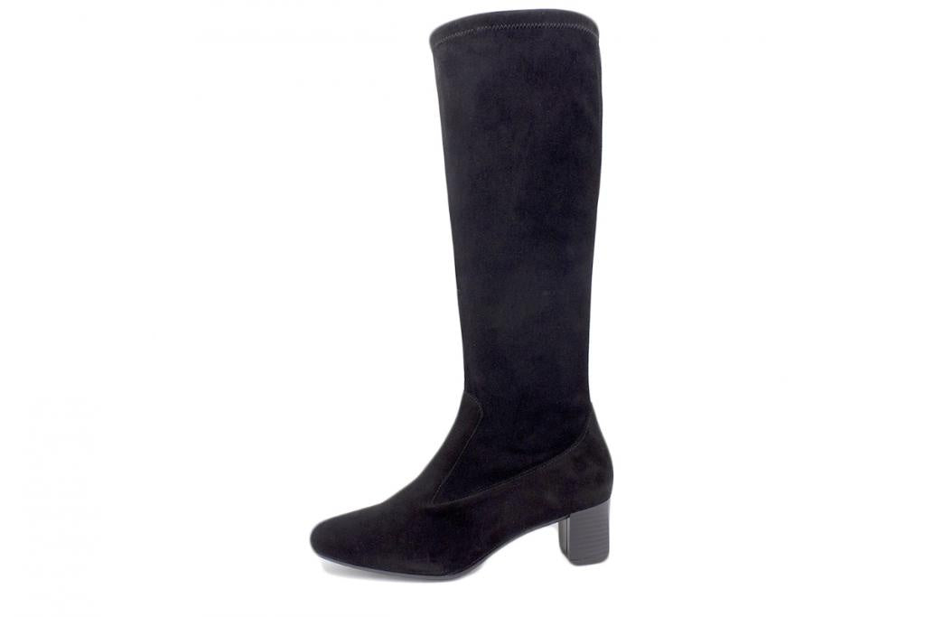 Pie Santo Suede High Black Boot