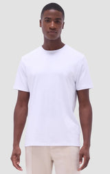 Bugatchi - Hank Crew Neck T-Shirt - White