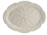 CABBAGE-Beige Large Oval Platter 17" 65017513
