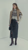 Favorite Daughter- The Chalet Sweater- Cream/ Espresso Multi