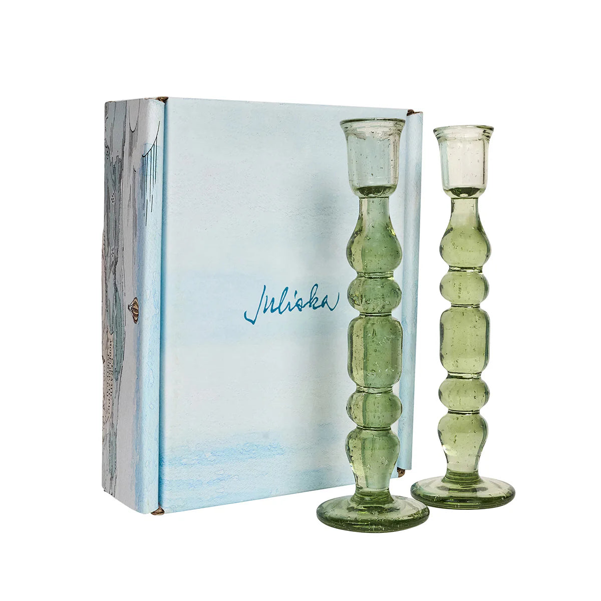 Juliska - Provence 9" Candlestick Set/2 - Basil - PVG402S2/29