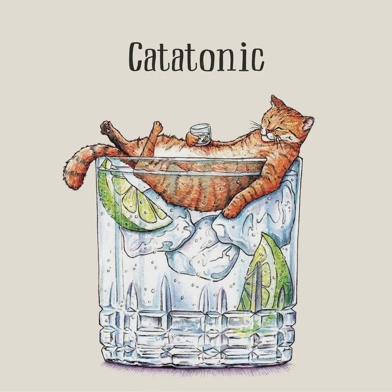 Hester & Cook - CATATONIC - Cocktail Napkin