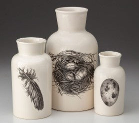 Laura Zindel - Set of 3 Jars - Quail's Nest