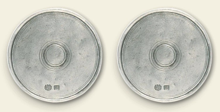 MATCH - Round Coaster, Pair 3.8" DIA - 959.0