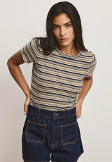 Veronica Beard - Remus Striped T-Shirt - Multi