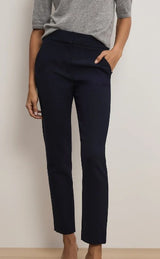 Veronica Beard - Renzo Clean Waistband Pant - Navy