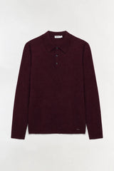 SIMKHAI - Reynolds Long Sleeve Polo - Fig
