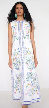 Banjanan - Rhonda Dress - Tidepool Grotto