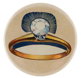 John Derian - Mirror Button - Ring