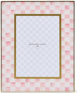 MacKenzie-Childs- Rosy Check 5x7 Glass Frame