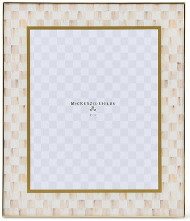 MacKenzie- Childs- Rosy Check 8x10 Glass Frame