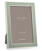 ADDISON ROSS - Sage Enamel & Silver Frame 4x6