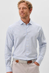 Salvadore Everyday Performance Button Down Shirt - White