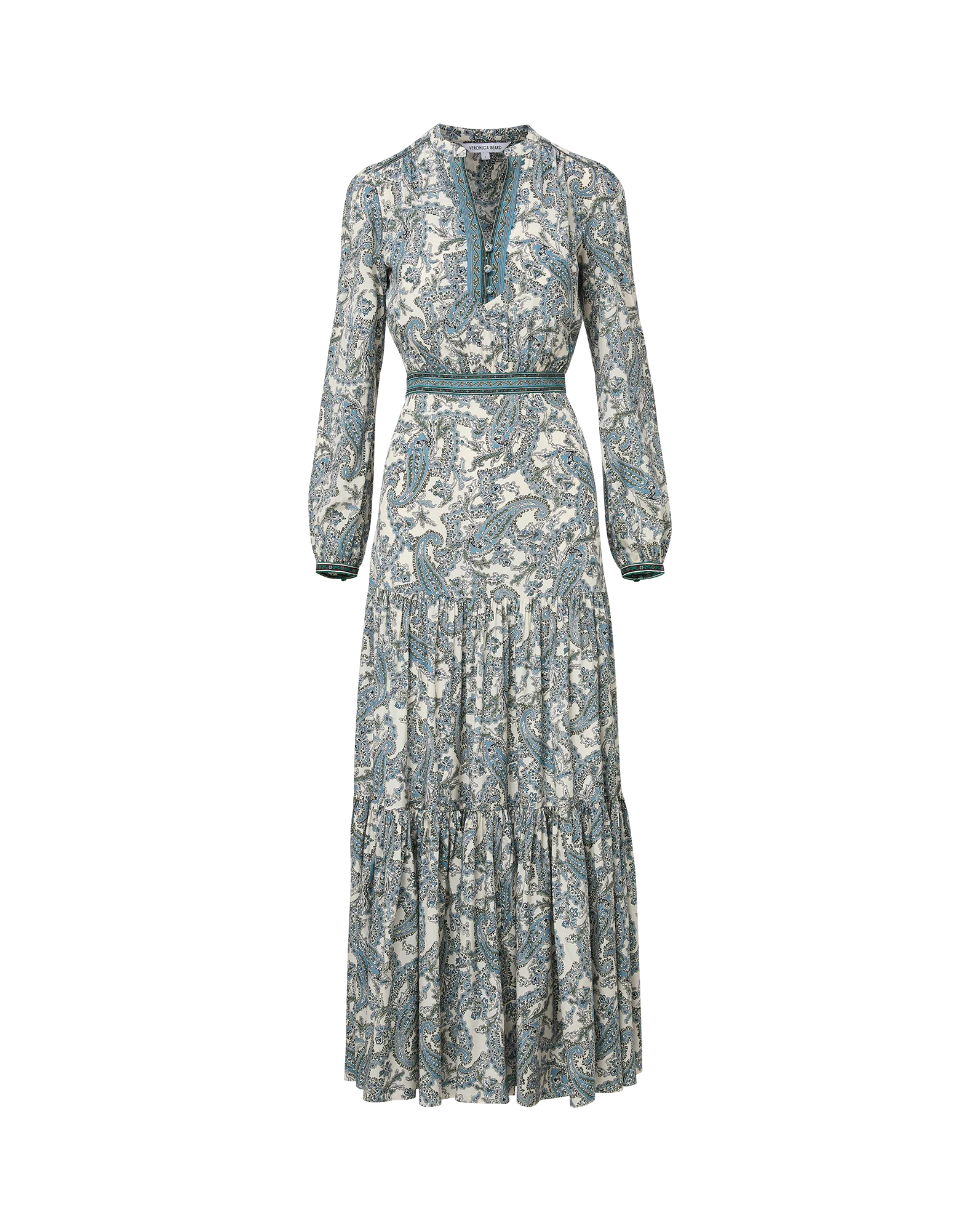 Veronica Beard- Sama Dress- Ecru Multi