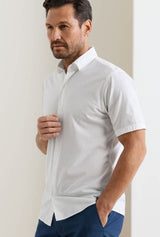 Peter Millar - Seaward Cotton Lyocell Sport Shirt - White