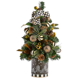farmhouse illuminated tabletop tree