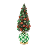 check it out illuminated small bottle brush tree