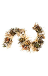 mocha check harvest garland