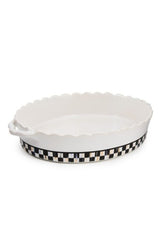 courtly check everyday large oval baker