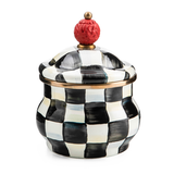 MacKenzie-Childs - courtly check lidded sugar bowl