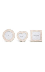 celebrate rosy assorted frames, set of 3