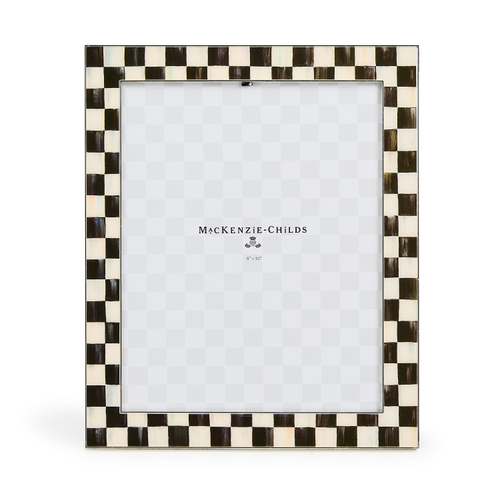 courtly check silver plated 8" x 10" frame