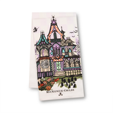 MacKenzie-Childs- Haunted House Printed Dish Towel