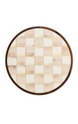 mocha check large trivet