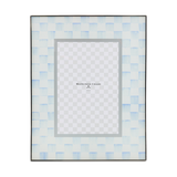 MacKenzie-Childs - sky check 4" x 6" glass frame