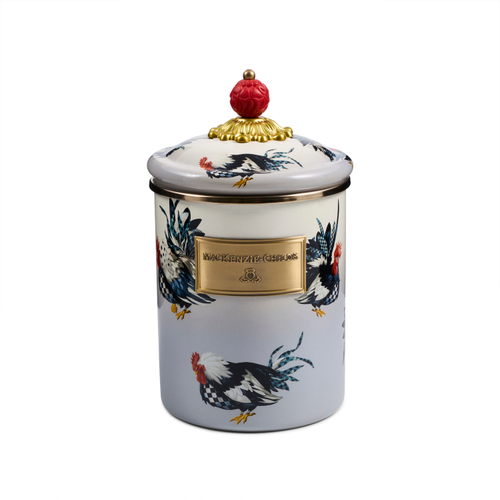 MacKenzie- Childs - henhouse medium canister