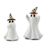 MacKenzie- Childs- Courtly Illuminated Ghosts- Set of 2