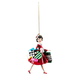 wonderful life shopper ornament