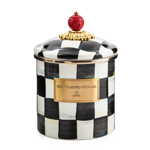 courtly check small canister