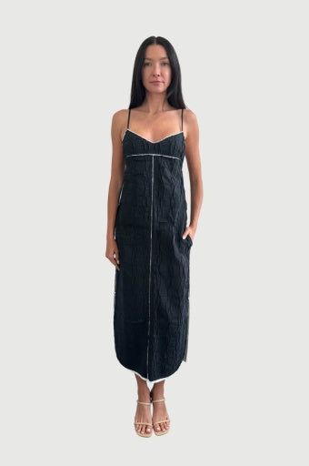 Simkhai - LEAH MIDI DRESS - Black