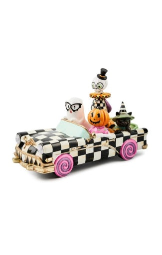 trick or treat boo family car
